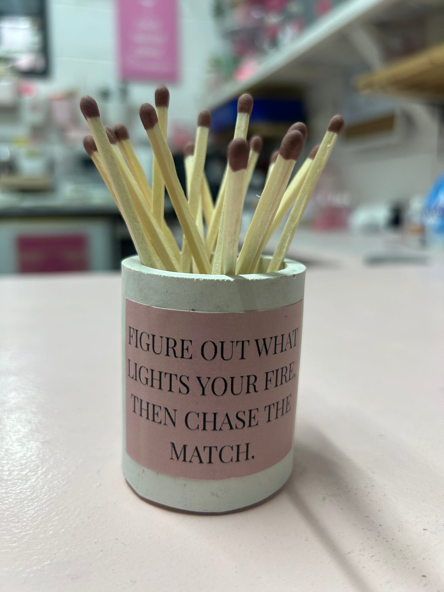 Match and Strike Pot