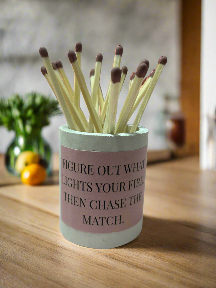 Match and Strike Pot